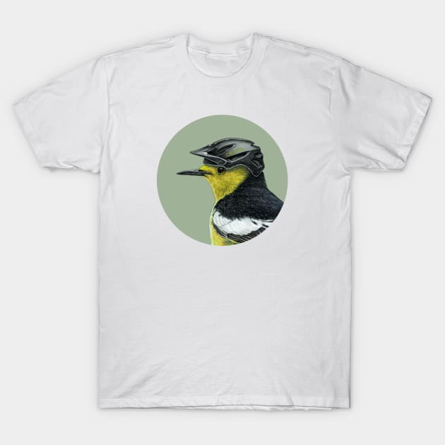 Citrine wagtail T-Shirt by Mikhail Vedernikov